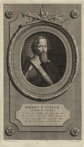 Robert Devereux, 2nd Earl of Essex NPG D25135