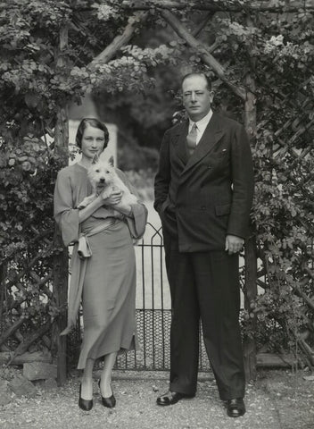 Esther Sarah (née Whitmey), Lady Fairey; Sir (Charles) Richard Fairey NPG x84226