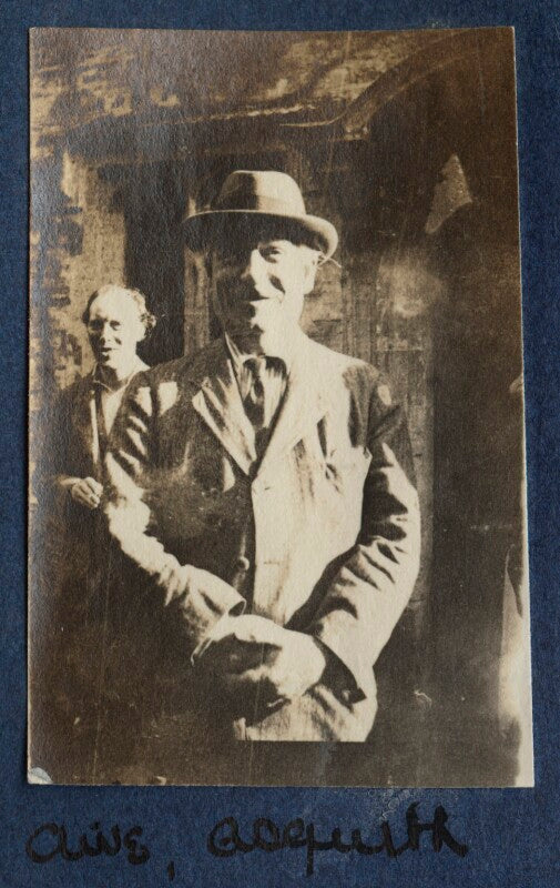 Clive bell; herbert henry asquith, 1st earl of oxford and asquith npg ax140556