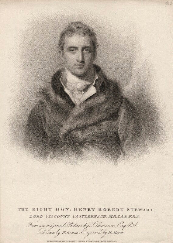 Robert stewart, 2nd marquess of londonderry (lord castlereagh) npg d5103
