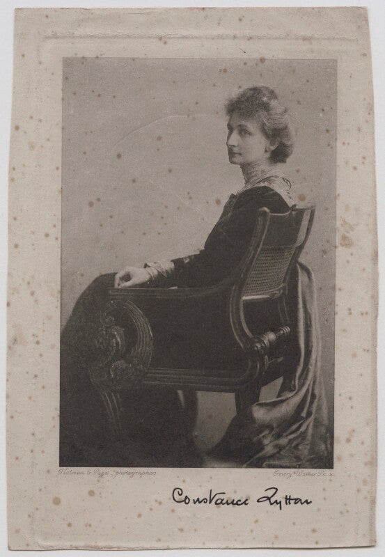 Lady constance georgina bulwer lytton npg x20182