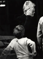 Samuel Beckett and an unknown boy NPG x29002