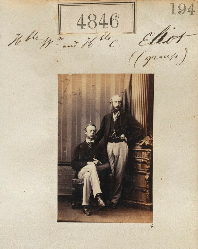 Hon. charles george cornwallis eliot; william gordon cornwallis eliot, 4th earl of st germans npg ax54854