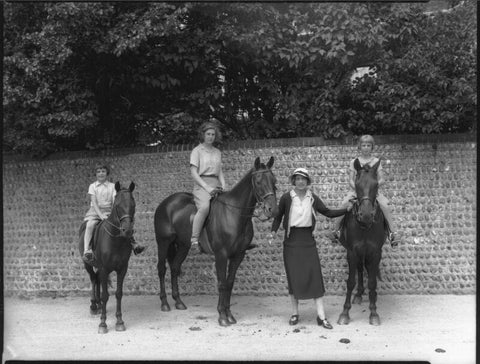 Christine Clark (née Asquith); (April) Mary Rous (née Asquith), Countess of Stradbroke; Hon. Betty Constance Asquith (née Manners); Jean Constance Toynbee (née Asquith) NPG x34678