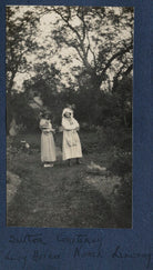Frances Jane Horner (née Graham), Lady Horner; Norah Mary Madeleine Lindsay (née Bourke) NPG Ax141685