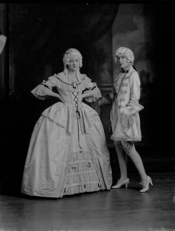 Lady anne maud rhys (née wellesley); (lilian) maud glen (née coats), duchess of wellington npg x69960