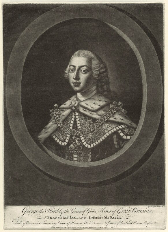 King george iii npg d33139