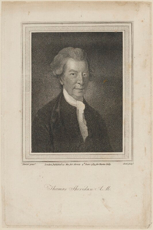 Thomas sheridan npg d14500