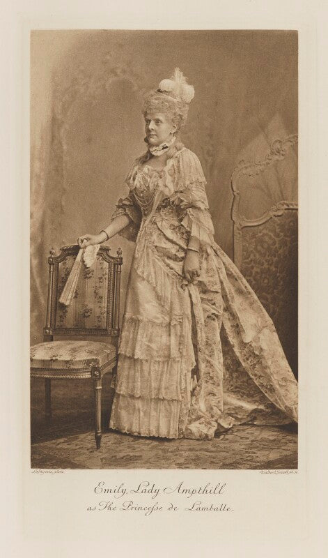 Emily theresa (née villiers), lady ampthill as the princess de lamballe npg ax41278