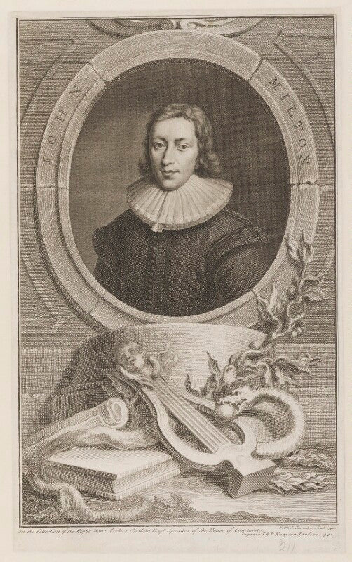 John milton npg d9360