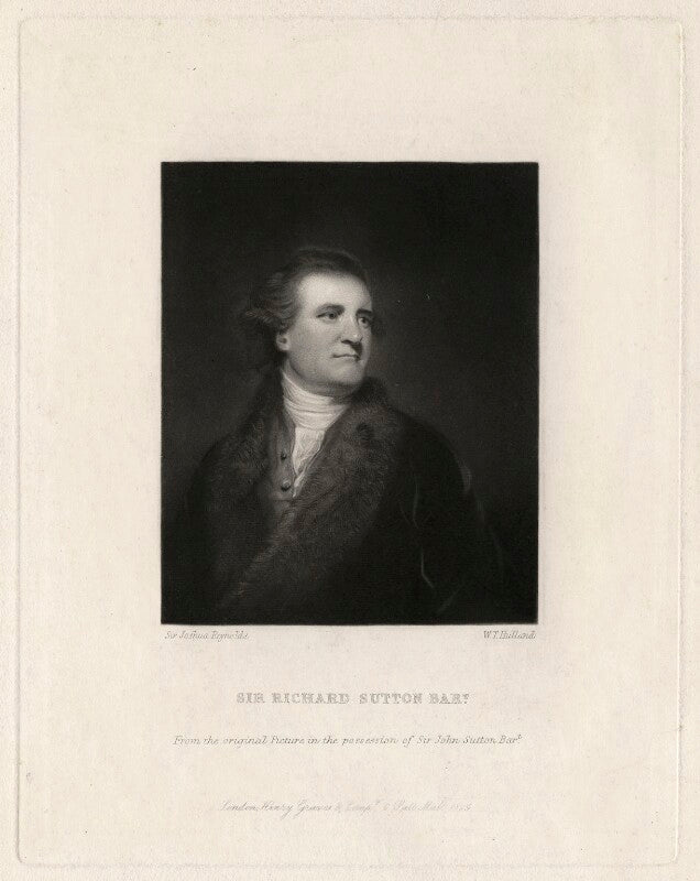 Sir richard sutton, 1st bt npg d4336