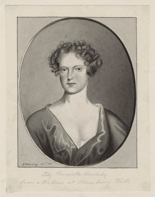 Lady henrietta ('harriett') berkeley npg d30999