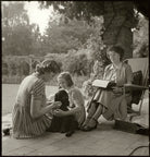 Enid Blyton; Gillian Mary Baverstock (née Pollock); Imogen Pollock NPG x128508