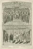 King Henry VIII presiding over the Ceremonies of the Order of the Garter for the year 1534 NPG D24168