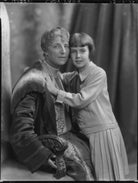 Ethel Clara (née Haszard), Lady Parr with her daughter, Christine Ethel Hornby (née Parr) NPG x69141