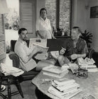 Alan John Ross; Anne Geraldine Fleming; Ian Fleming NPG x128677