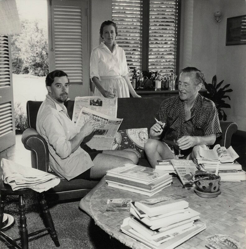 Alan john ross; anne geraldine fleming; ian fleming npg x128677