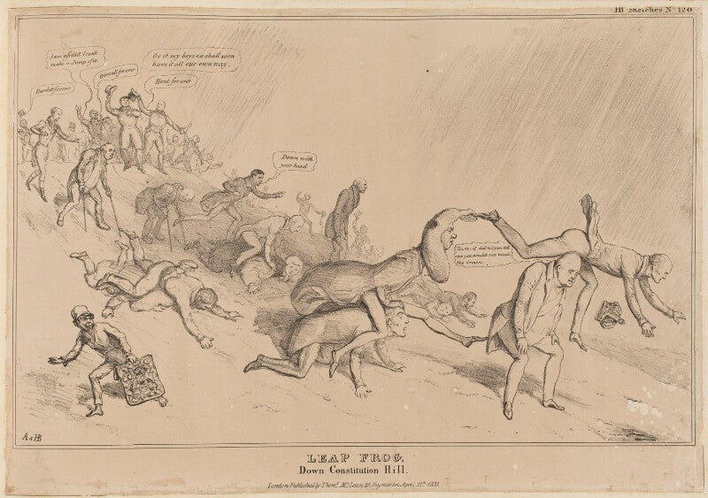 Leap frog down constitution hill npg d41055