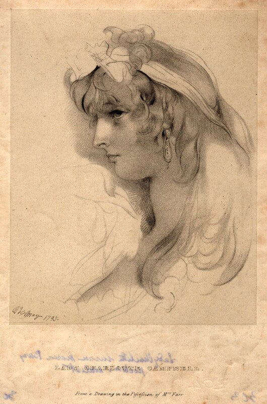 Lady charlotte susan maria bury (née campbell) npg d10791