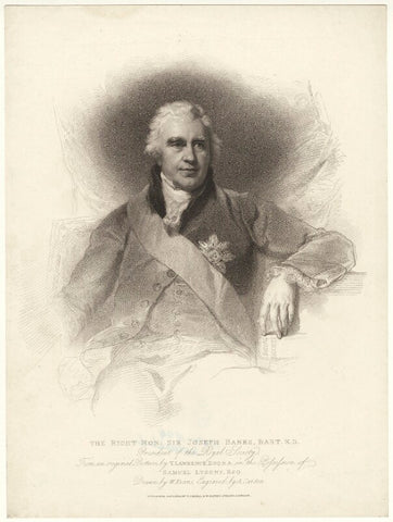 Sir Joseph Banks, Bt NPG D7500