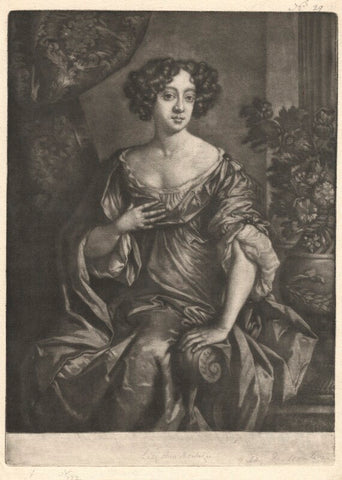 Anne Howard (née Montagu), Countess of Suffolk NPG D13156