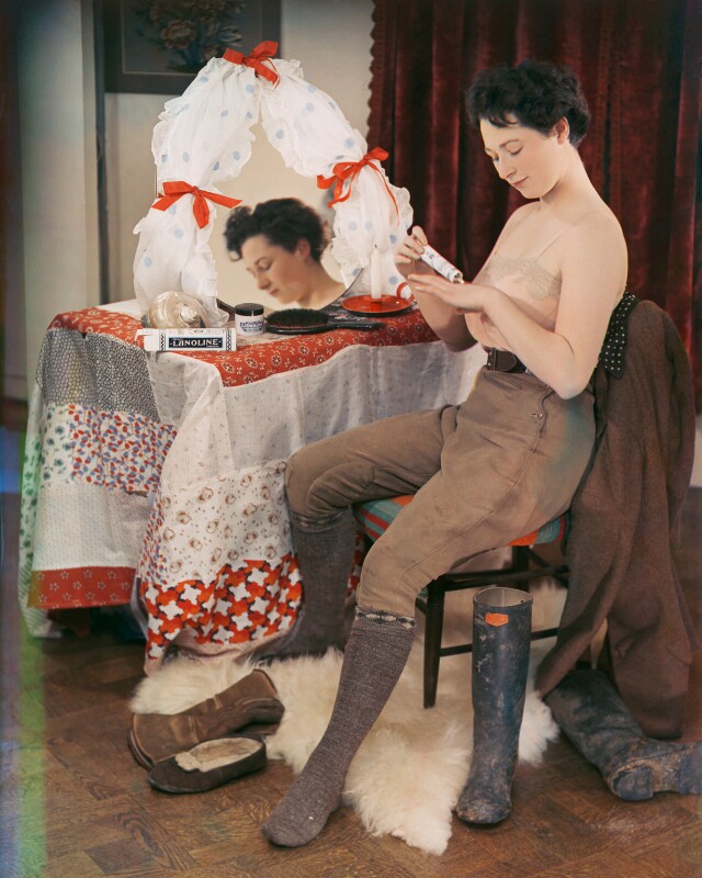 Landgirl (lanoline advertisement for messrs thomas christy & co.) npg x220780