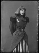 Kate Cutler (Mrs Sydney Ellison) as Trilby in 'A Model Trilby; or, A Day or Two After Du Maurier' NPG x414