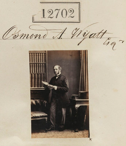 Osmond A. Wyatt NPG Ax62345