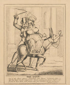 The Saint! (Bartolomeo Pergami; Princess Caroline of Brunswick-Wolfenbüttel) NPG D17912a
