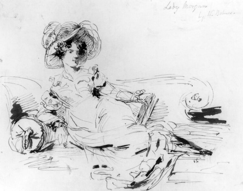 Sydney morgan (née owenson), lady morgan npg 1177