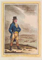 Traditionally identified as John Russell, 6th Duke of Bedford, or possibly Mr Johnson ('A great man on the turf, - or - Sir-Solomon in all his glory') NPG D12816