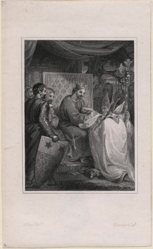 King john signing the magna carta npg d4068