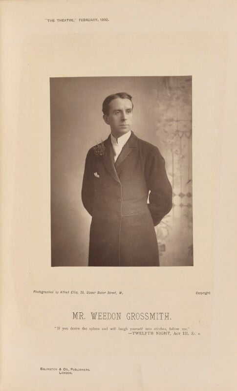 (walter) weedon ('wee gee') grossmith npg ax28827