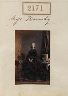 Miss Hornby NPG Ax51559