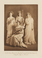 Group in fancy dress for the Shakespeare Memorial National Theatre Ball NPG Ax135780