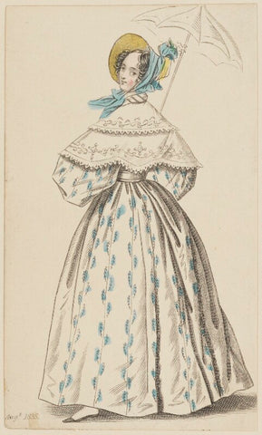 'London Walking Dress', August 1835 NPG D47675