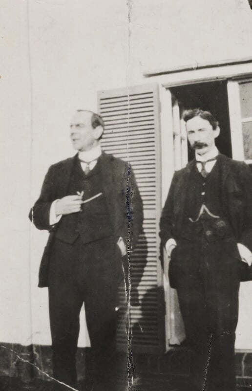 Goldsworthy lowes dickinson and bertrand russell npg ax160722