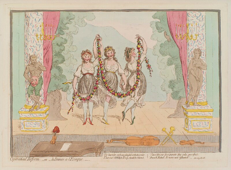 Rose didelot ('operatical reform;   or   la dance a l'eveque') npg d12562