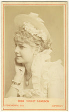 Violet Cameron (Violet Lydia Thompson) NPG Ax25026