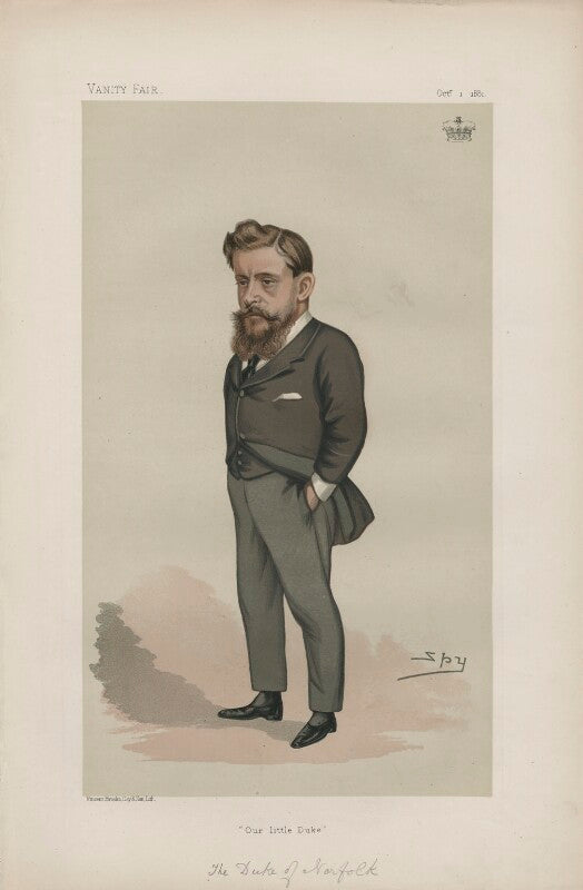 Henry fitzalan howard, 15th duke of norfolk ('statesmen. no. 374.') npg d44033