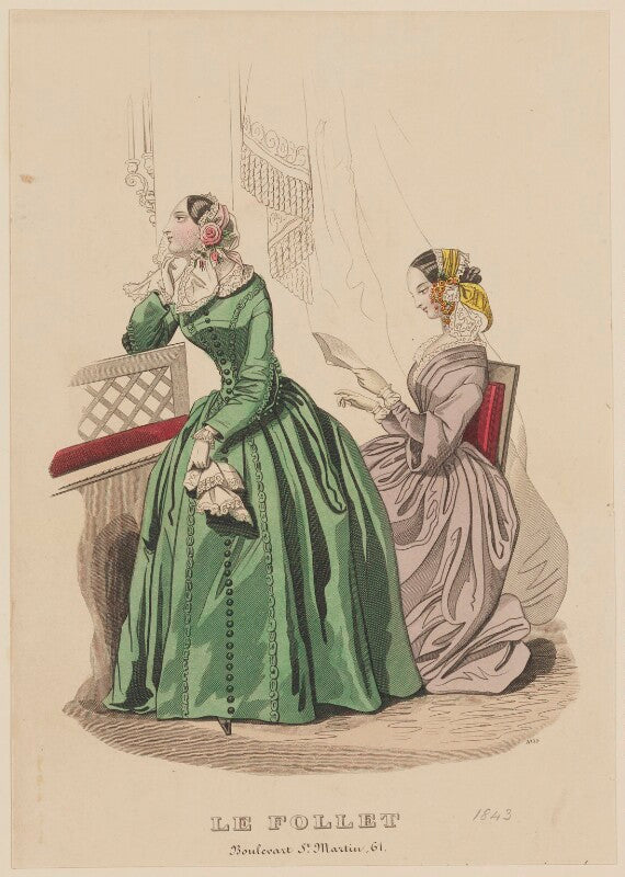 Toilette d'intérieur, january 1843 npg d47912