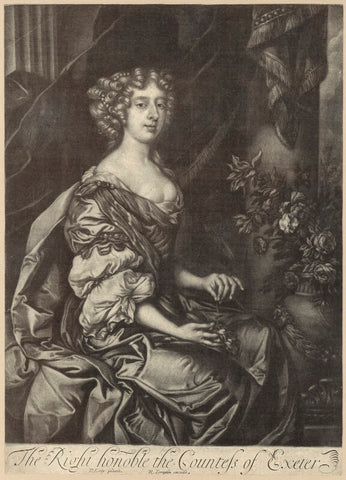 Anne Cecil (née Cavendish), Countess of Exeter NPG D30516