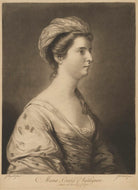Maria (née Walpole), Duchess of Gloucester and Edinburgh NPG D33326