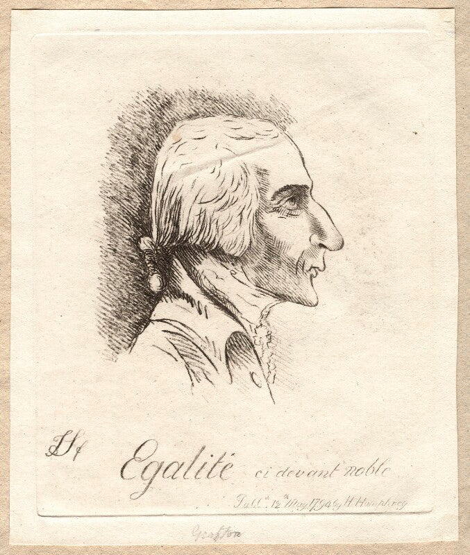 Augustus henry fitzroy, 3rd duke of grafton ('egalite') npg d9770