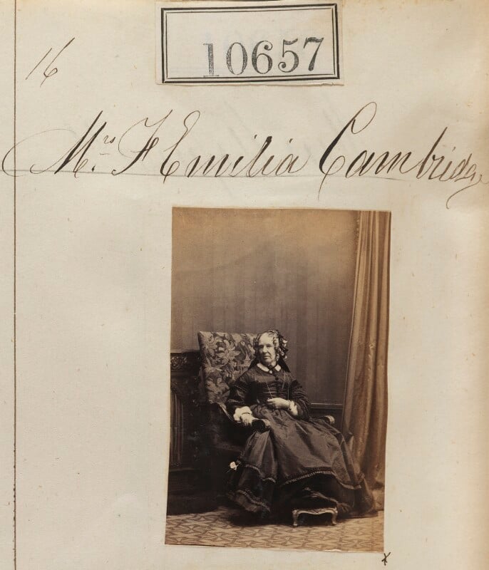 Frances amelia pickard cambridge (née whish) npg ax60368