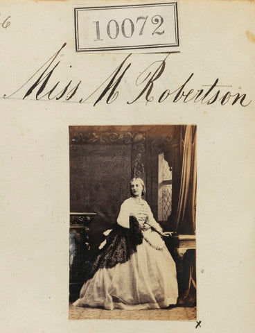 Miss Mary Robertson NPG Ax59786