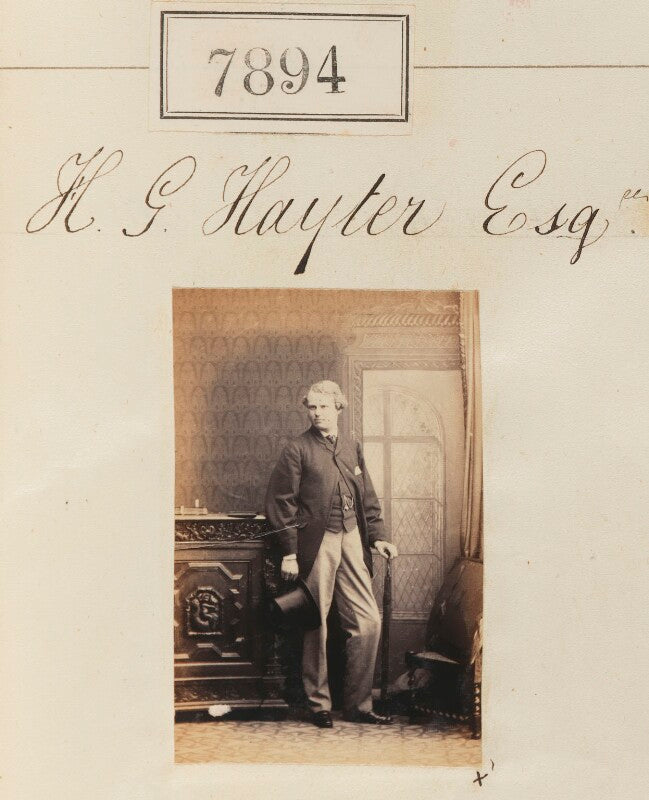 Mr h.g. hayter npg ax57733