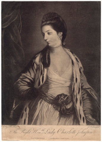 Lady Charlotte Johnstone (née Montagu) NPG D3181