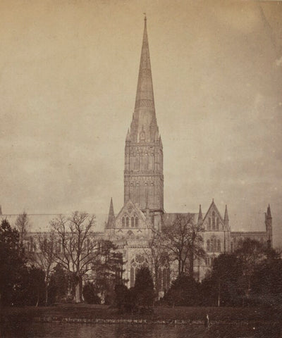'Salisbury Cathedral' NPG Ax137897