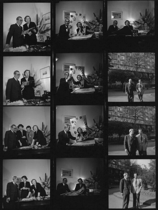 Carroll richard gibbons; howard jacobs and two unknown sitters npg x195272